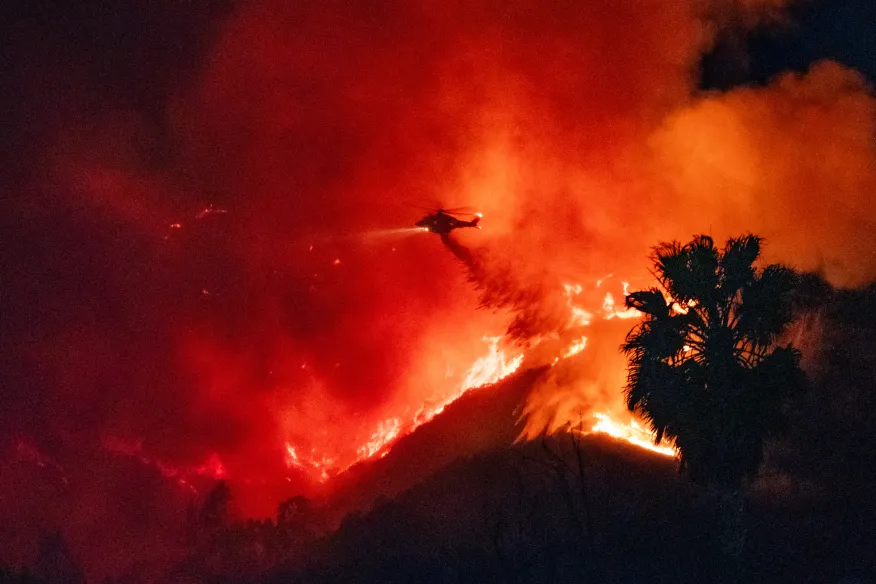 Hurricane Katrina victim forced to evacuate again, this time for LA wildfires